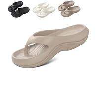 Pillow Arch Support - Infradito da donna, unisex, comode, marrone, 38/39 EU