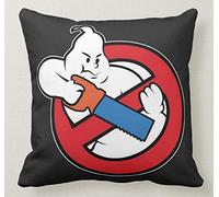 Pillow Cuscino Personalizzato 40X40 Artwork Meme Tributo Ghostbusters Divertente Funny Film Cult Anni 80 1 Arredamento Divano Idea Regalo