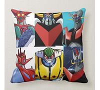 Pillow Cuscino Personalizzato 40X40 GOLDRAKE Grande MAZINGA JEEG Robot MAZINGA Z Getta Getter Robot Cartone Anni 80 Idea Regalo