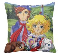Pillow Cuscino Personalizzato 40X40 Lulu' L' Angelo tra I Fiori Cartone Anni 80 Idea Regalo