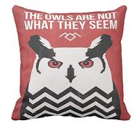 Pillow Cuscino Personalizzato 40X40 Meme Tributo Citazione Twin Peaks Laura Palmer David Lynch Serie TV Cult 1 Divano Arredamento Idea Regalo