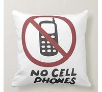 Pillow Cuscino Personalizzato 40X40 Meme Tributo Una Mamma per Amica - Gilmore Girls - No Cell Phones - Serie TV - Telefilm Cult - 2 - Idea Regalo