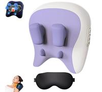Pillow Neck & Shoulder Massager, 6d Neck Massagers with 4d Rolling Nodes, Three Modes And Strengths for Neck, Shoulder, Legs (Purple)