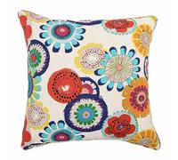 Pillow Perfect Cuscino da pavimento Crosby per interni ed esterni, 63,5 x 63,5 cm, blu