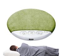 Pillow Speaker - ABS Linen 9,6 x 9,6 x 1,1 cm | Mini Bone Conduction 5,4 | Under Pillow Sleep Audio With White Noise Timer, Altoparlante portatile per adulti bambini