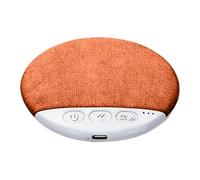 Pillow Speaker - ABS Linen 9.6x9.6x1.1cm | Mini Bone Conduction 5.4 | Under Pillow Sleep Audio With White Noise Timer, Portable Speaker For Adults Children