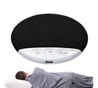 Pillow Speaker - ABS Linen Electronic 9,6 x 9,6 x 1,1 cm | White Noise Sleep Headphones, Timer Pillow Speaker | Wireless 5.4 Sleep Aid For Bed Bedroom Meditation Home Hotel Apartment Camping Students