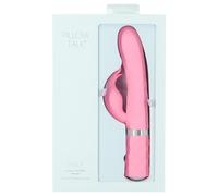 Vibratore Ricaricabile Pillow Talk Lively con Stimolatore Clitorideo a Forma di Tulipano (Rosa)