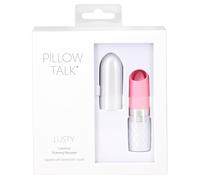 Pillow Talk Lusty - vibratore a lingua ricaricabile (rosa)
