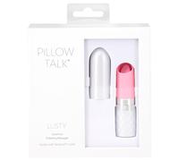 Pillow Talk Lusty Luxurious Flickering Massager Pink