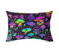 Pillowcase Funghi Psichedelici Non Sbiadisce Cuscino Casi Divertente Federe Cuscini Letto per Casa Decoro Famiglia Sofa S