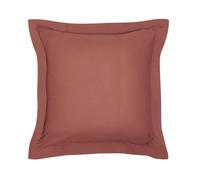 Pillowcase oggi essenziale - 63 x 63+5 cm - 100% di cotone - Terracotta