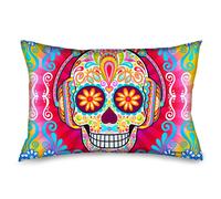 Pillowcase Tranquility Beats Calavera Rays Multi Color Standard