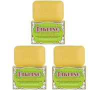 Pilogen Carezza - Supersapone Tabiano, Supersapone tabiano, a Base di Biozolfo, per la Pulizia Profonda di Mani, Viso, Corpo e Igiene Intima, Mantiene la Pelle Fresca, Pulita e Bilanciata, 125 gr x 3
