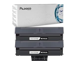 Pilogico 2 Toner Compatibili con MLT-D111S MLT-D111L 1.800 Copie l'uno per Stampanti Samsung Xpress SL-M2020w SL-M2022 SL-M2022W SL-M2070 SL-M2070FW SL-M2070W