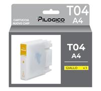 Pilogico Cartuccia Compatibile Epson T04A1 Giallo 11500 copie per WF-C8190DW, DTW, DTWC, D3TWC, WF-C8610DWF, WF-C8690DWF