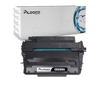 Pilogico Toner Nero Compatibile con HP 55A CE255A 5000 copie per stampanti HP LaserJet Enterprise P3015 P3015DN P3015D Pro 500 MFP M521DN M521DW M525 M525F M525DN M525C P3015X