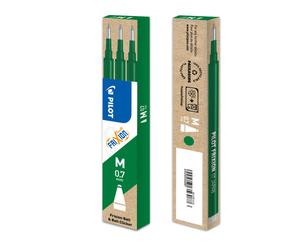 PILOT - 006659 - Refill a sfera Frixionball - punta 0,7mm - verde - Pilot - conf. 3 pezzi - 51202 - Conf. da 1 Pz. - 006659