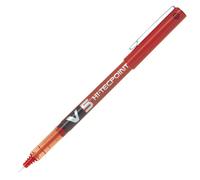PILOT - 011692 - Roller Hi Tecpoint V5 - punta 0,5 mm - rosso - Pilot - 29235 - Conf. da 1 Pz.