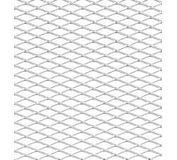 Pilot Racing Grill - Rombo medio 6x12 mm - 100x33 cm - Lucido