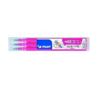 Refill a sfera Frixionball - punta 0,7mm - rosa - Pilot - conf. 3 pezzi