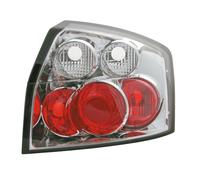 Pilot Coppia fanali posteriori - compatibile per Audi A4 (11/00-12/04) - Cromo