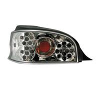 LZZ Coppia Fanali Posteriori Led per Citroën Saxo (5/96-12/04) - Cromo