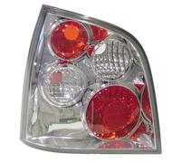 Pilot Coppia fanali posteriori - compatibile per VW Polo (10/01-12/04) - Cromo