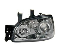 Coppia fanali anteriori cromo Angel Eyes Renault Clio dal 03/1996 al 03/1998