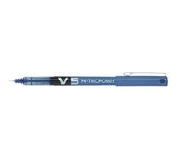Pilot 100101203 penna roller Blu 12 pz (Pilot V5 Hi-Tecpoint Liquid Ink Rollerball Pen 0.5mm Tip 0.3mm Line Blue [Pack 12] - 10