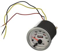 Pilot 10016 Voltimetro con 7 Colori, 52mm Ø