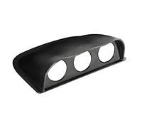 Portastrumenti a 3 fori per cruscotto (52 mm) • Materiale ABS. Fissaggio tramite