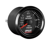 Pilot 10132 Black Analogue Gauge Series, Pressione turbo - Ø 2” (52 mm)