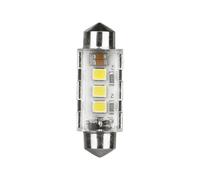 Lampadina Siluro LED Auto 12V SV8.5-8 Canbus 12,5x36mm Bianco 6500K Luce Bianca