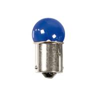 12V Blue Dyed Glass, Lampada sferica - (R5W) - 5W - BA15s - 2 pz - Scatola