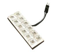 12V Hyper-Led Pannello 12 Led 20x60 mm 1 pz D/Blister Bianco