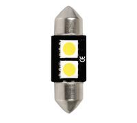 Pilot 12V Led Series - 2 SMD x 3 chips - 10x32 mm - SV8,5-8 - 1 pz - Scatola - B