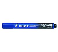 Pilot 2 x -large 4.5 pennarelli indelebili con punta a proiettile, colore blu (confezione da 20)