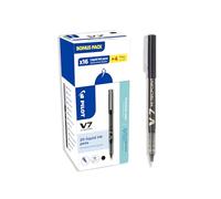 Pilot V7 Penna a sfera ad inchiostro liquido, tratto da 0,7 mm, confezione da 20, blu Nero