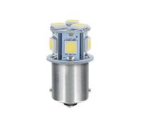 LHSG 24/28V Led Series - 8 Smd X 1 Chip - (P21w) - Ba15s - 20 Pz - Scatola - Bia