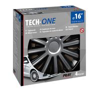 Set Kit 4 copricerchi 16'' in ABS Trend Bicolour vernice doppio strato