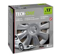 Stratos RC Silver - Set 4 copricerchi - Ø 13"