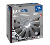 31653 - Sepang Silver - Set 4 copricerchi - Ø 16"