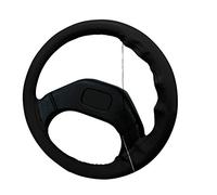 Standard coprivolante in pelle - L - Ø 37/39 cm - Nero