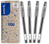PILOT - 4 G-Tec C4 - Penna Roller Gel - Punta Ultrafine - Nero | Ideale per Lavori di Alta Precisione - Nero - Tratto Ultrafine (0,2mm) - Punta Fine (0,4mm)