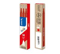 Refill a sfera Frixionball - punta 0,7mm - rosso - punta 0,7mm - Pilot - conf. 3 pezzi