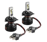 Pilot 57784 Halo LED Serie 6 Standard Alogena Lampadina, H4, 9V-32V, 30W, Confezioni da 2