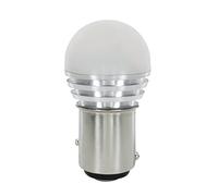 Lampadina auto BAY15d PY21/5W - 1 mega Led COB 10-30V - Bianco