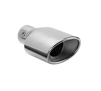TERMINALE SCARICO MARMITTA PER AUTO IN ACCIAIO INOX LUCIDATO Ø 37-60 mm