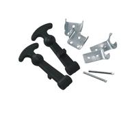 Coppia Ganci Cofano in Gomma Chiusura Cofano Auto Trattori Fiat 500 - C65000